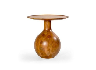 Elegant side table made of solid wood for stylish accents for living room
